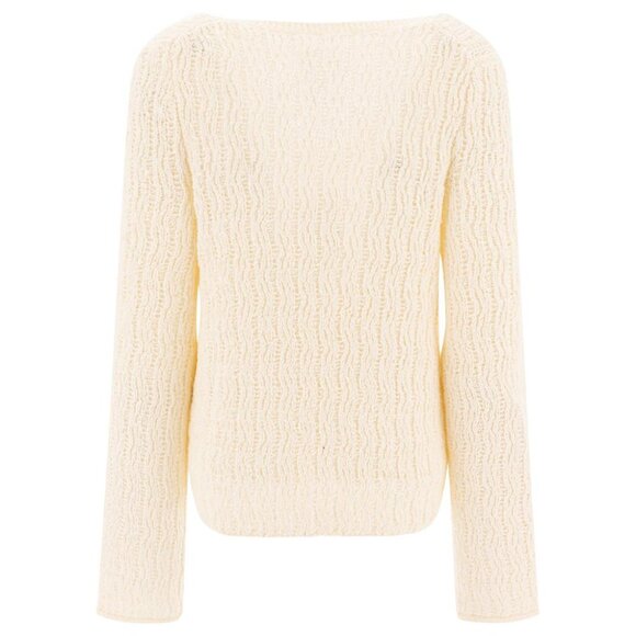 Loulou Studio Komo V-Neck Sweater Tag Size S Women - Picture 2 of 4